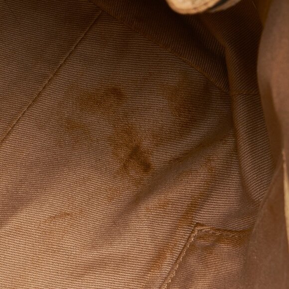 Celine Macadam Tote Handbag in Brown Canvas Leather Ladies - Picture 9 of 11